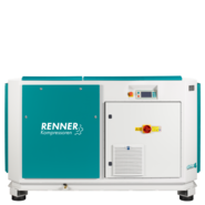 Винтовой безмасляный компрессор RENNER RSW 18,5 D с воздушным охлаждением