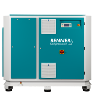 Винтовой безмасляный компрессор RENNER RSW 75,0 D с водяным охлаждением